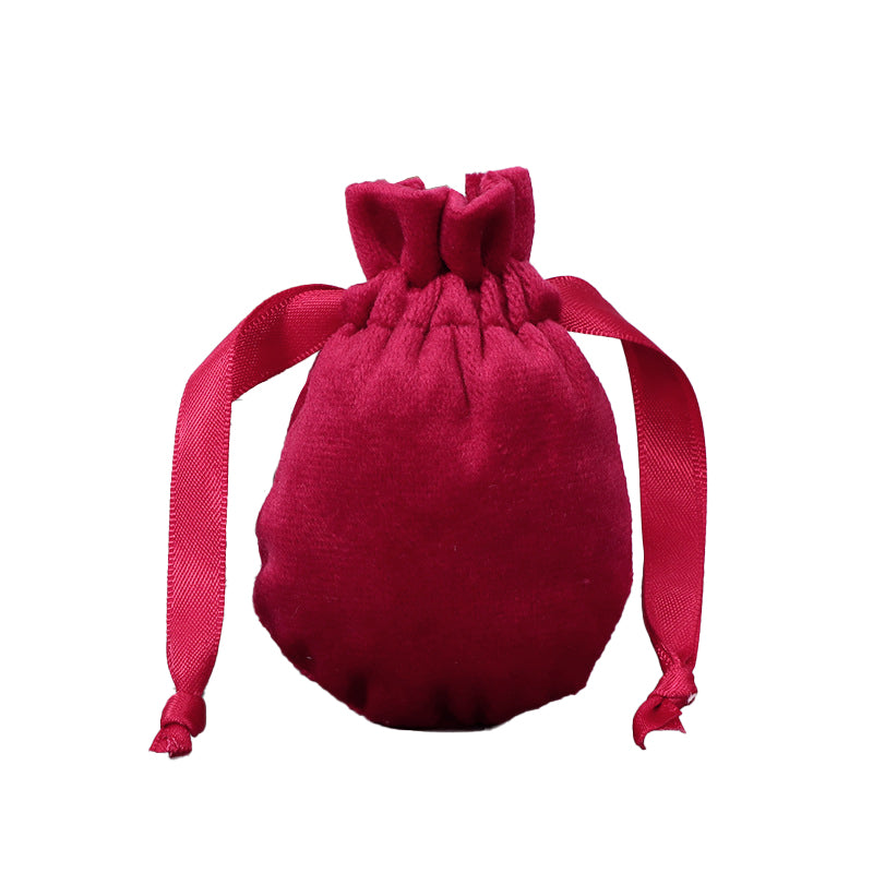 Luxury Felt Velvet Drawstring Bags 80x100mm