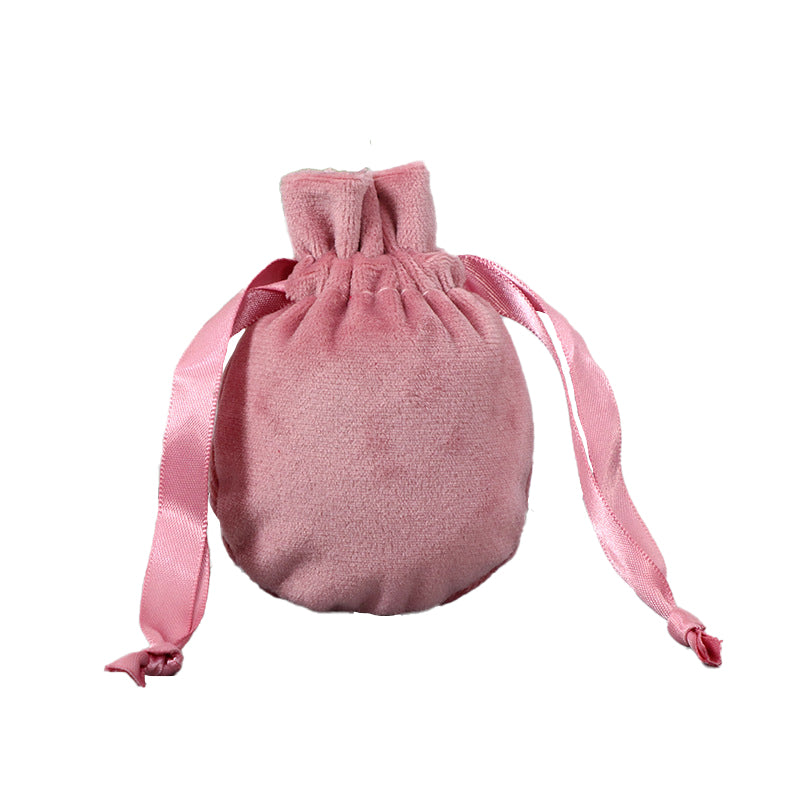 Luxury Felt Velvet Drawstring Bags 80x100mm