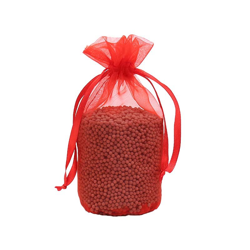 100pcs Round Bottom Organza Bags 110x160mm