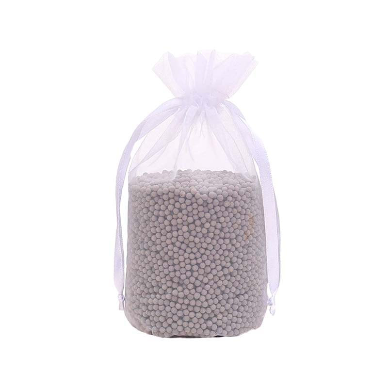 100pcs Round Bottom Organza Bags 110x160mm